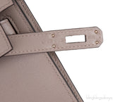 Kelly Cut Grey Asphalte Swift Clutch PHW