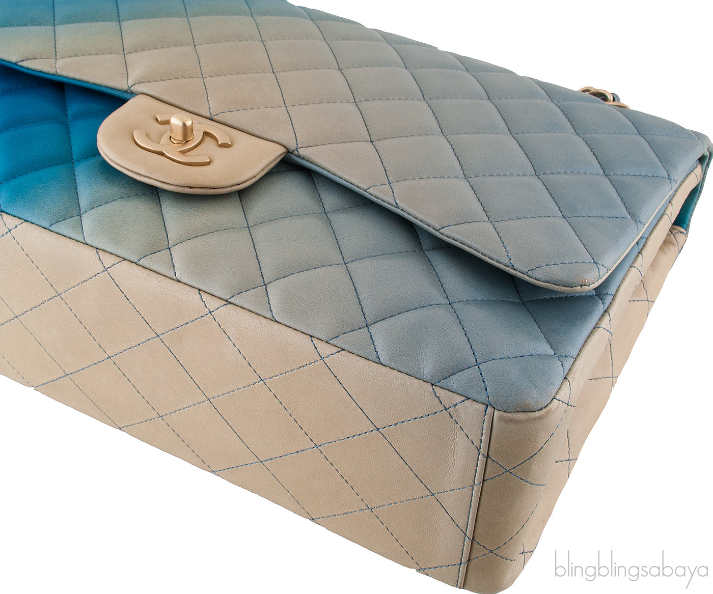 Gradient Ombre Classic Flap Bag