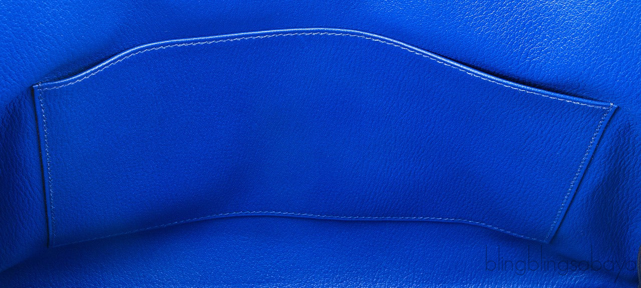 Birkin 35 Blue Electric Togo