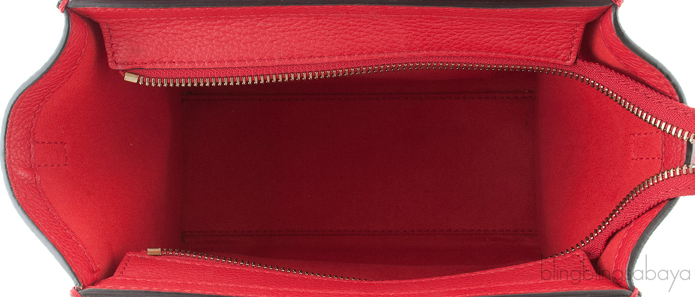 Red Nano Luggage Bag