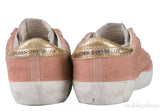 Coral & Gold Super Star Kids Sneaker