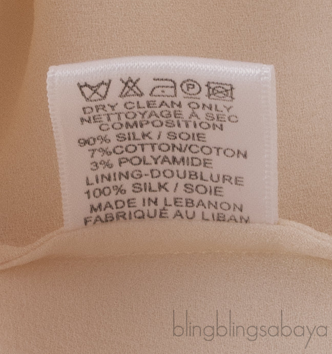 Off-white Silk Blouse