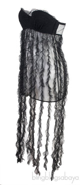Ruffle Fringe Tube Nightdress