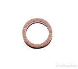 B.Zero1 Rose Gold Marble Ring
