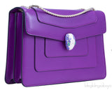 Serpenti Purple Shoulder Bag