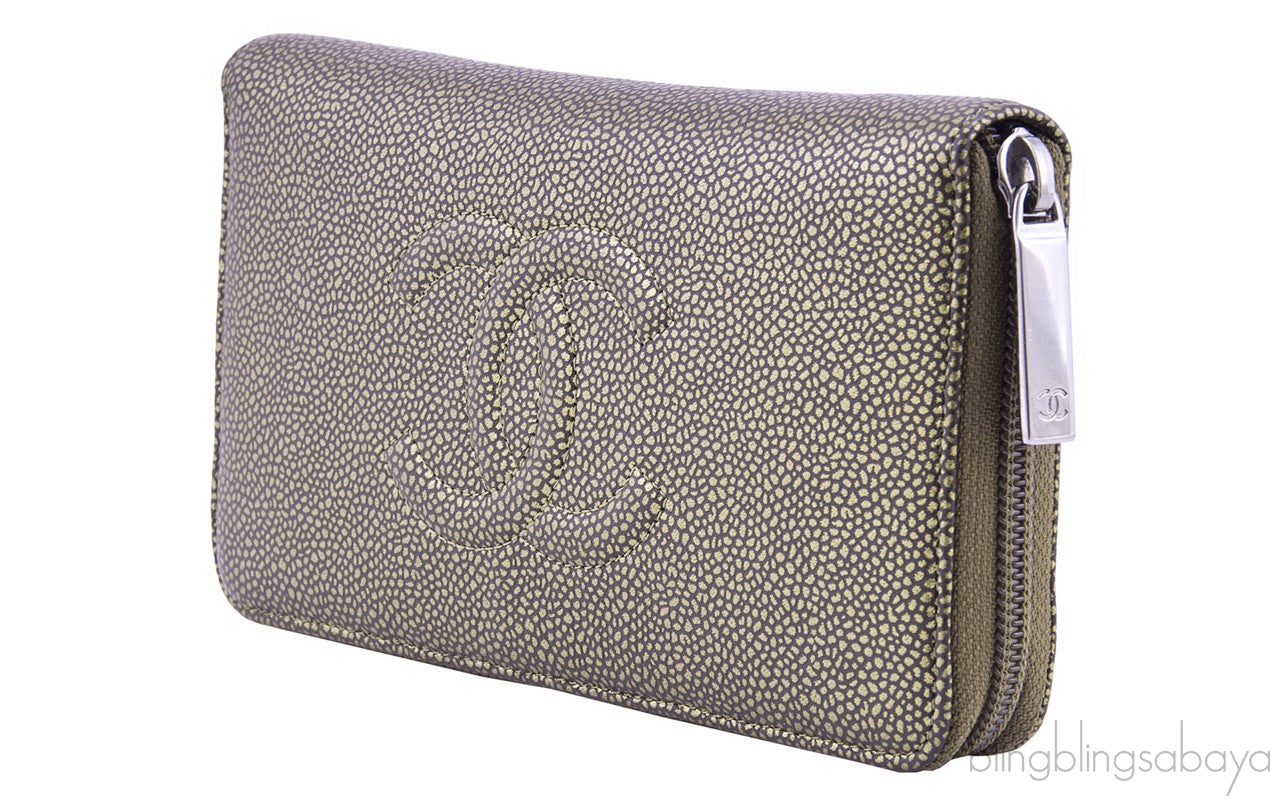 Caviar CC Zip Wallet
