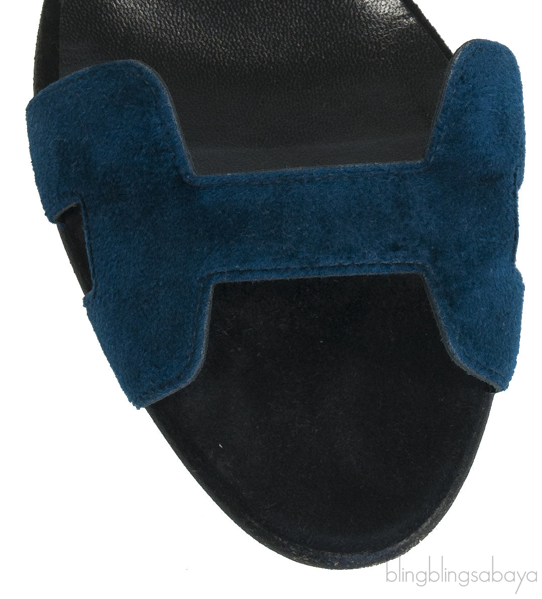 Bi-color Suede Night 90 Sandals