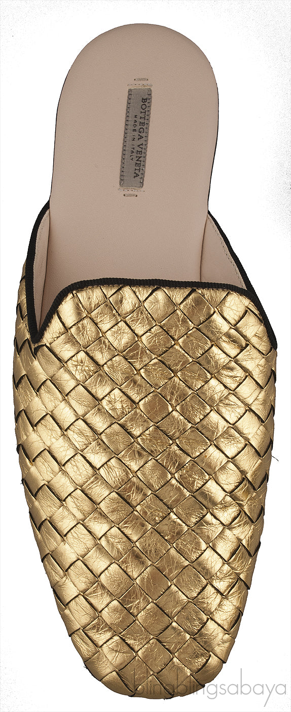 Gold Fiandra Slippers
