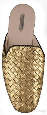 Gold Fiandra Slippers