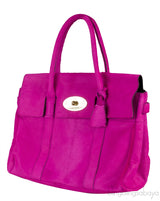 Fuchsia Pony Hair Bayswater Top Handle Bag