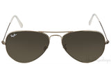 RB 3025-001/3K Aviator Large Metal Sunglasses