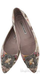 Butterfly Print Hangisi Flat