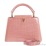 Capucine Vieux Rose Crocodile BB