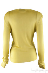 Yellow Mustard Knit Cardigan