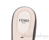 Open Toe Logo Flat Sandals