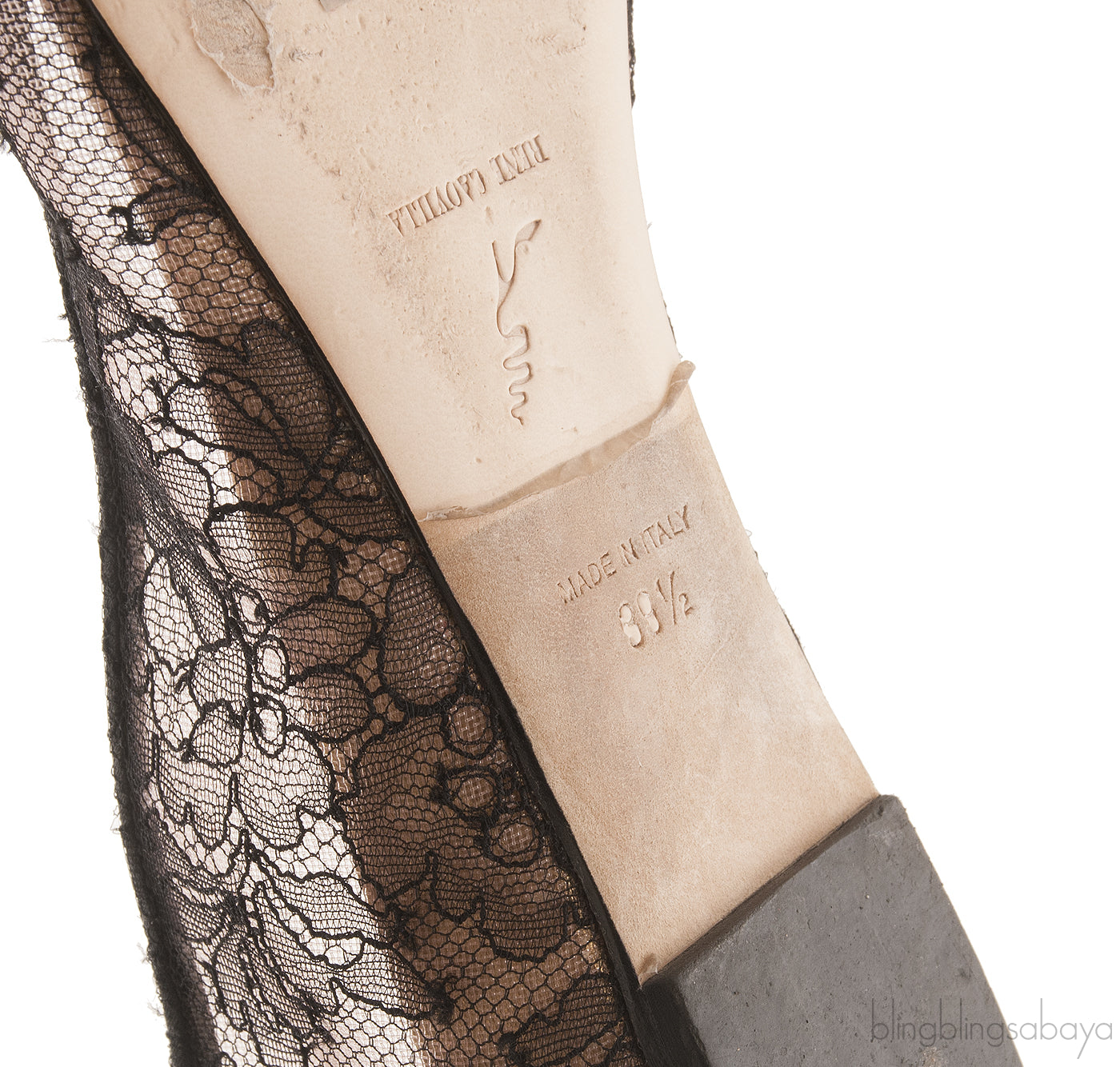 Black Lace Ballet Flat
