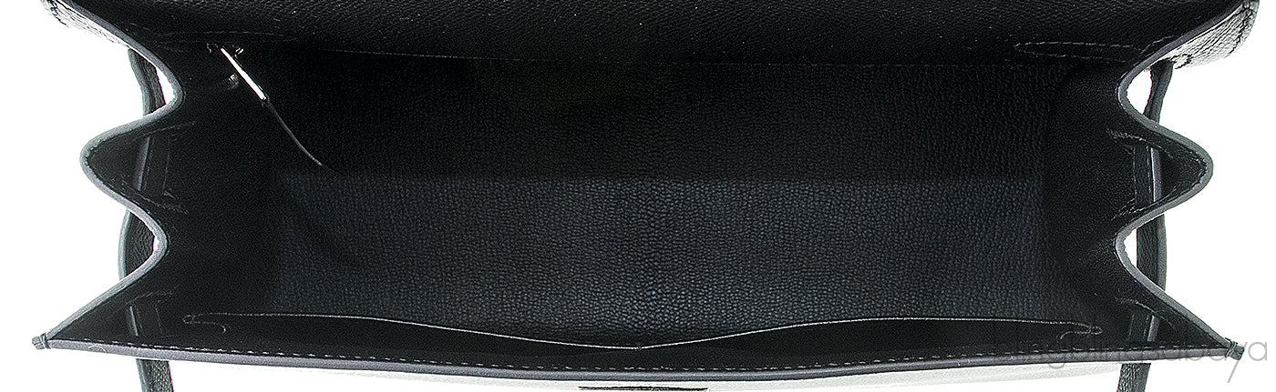 Kelly 28 Sellier Epsom Black PHW