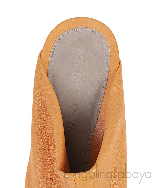Bottega Veneta Brown Orange Mules & Clogs