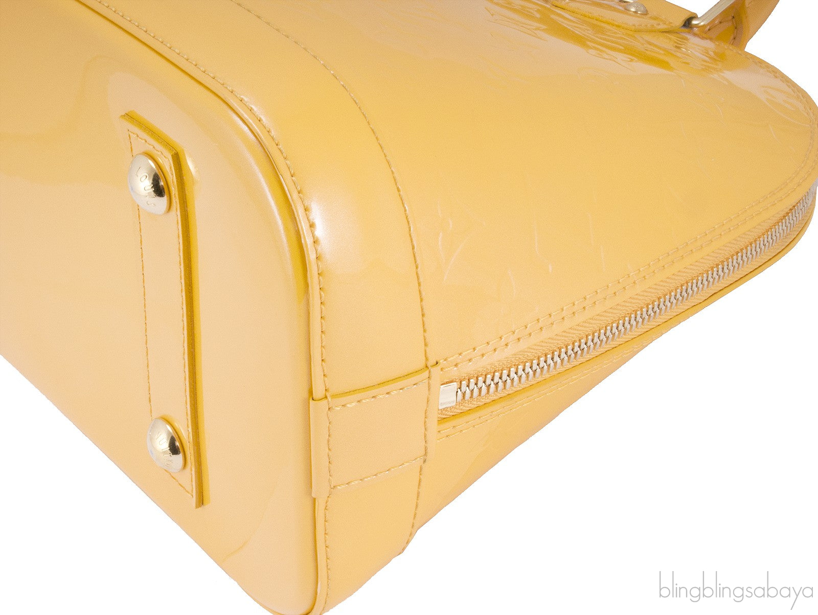 Alma Jaune Passion Monogram Vernis