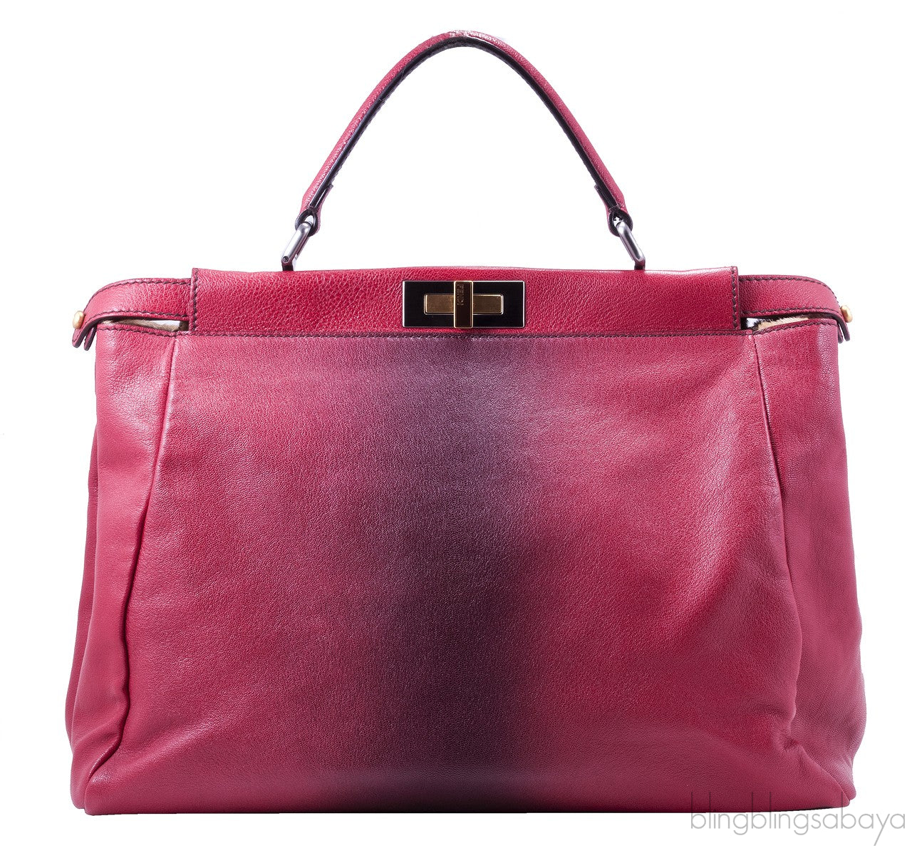 Red Peek-a-boo Satchel