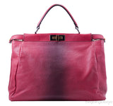 Red Peek-a-boo Satchel