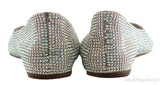 Silver Crystal Ballet Flat