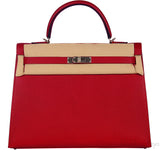 Kelly 35 Rouge Casaque Epsom