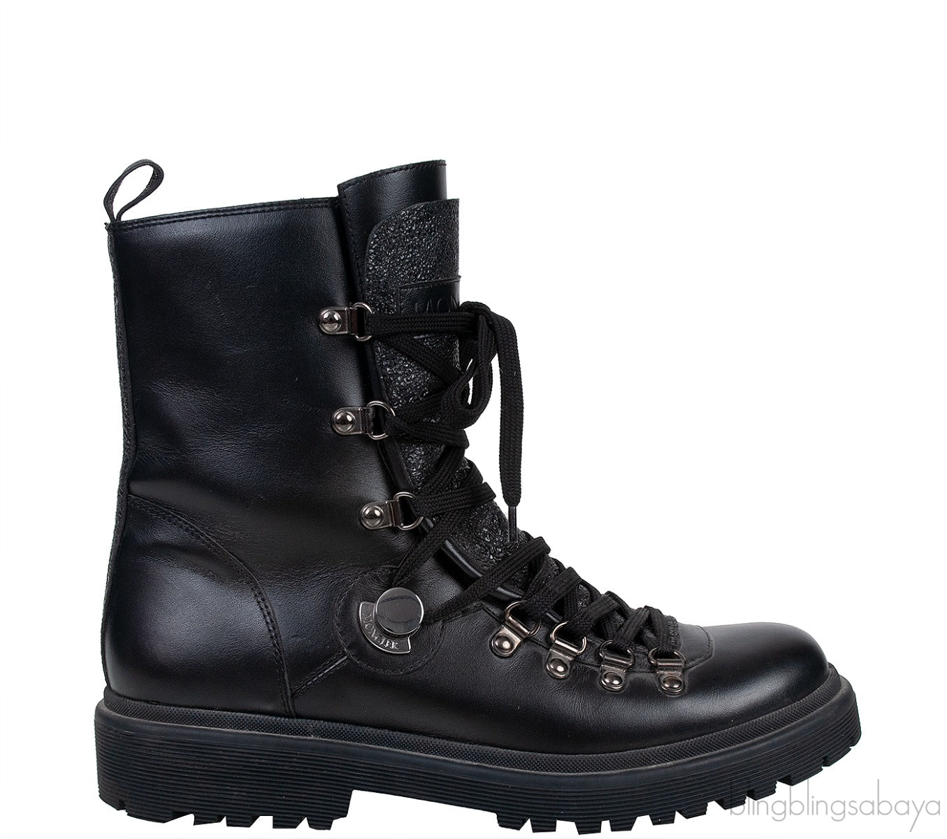 Black Berenice Combat Boots