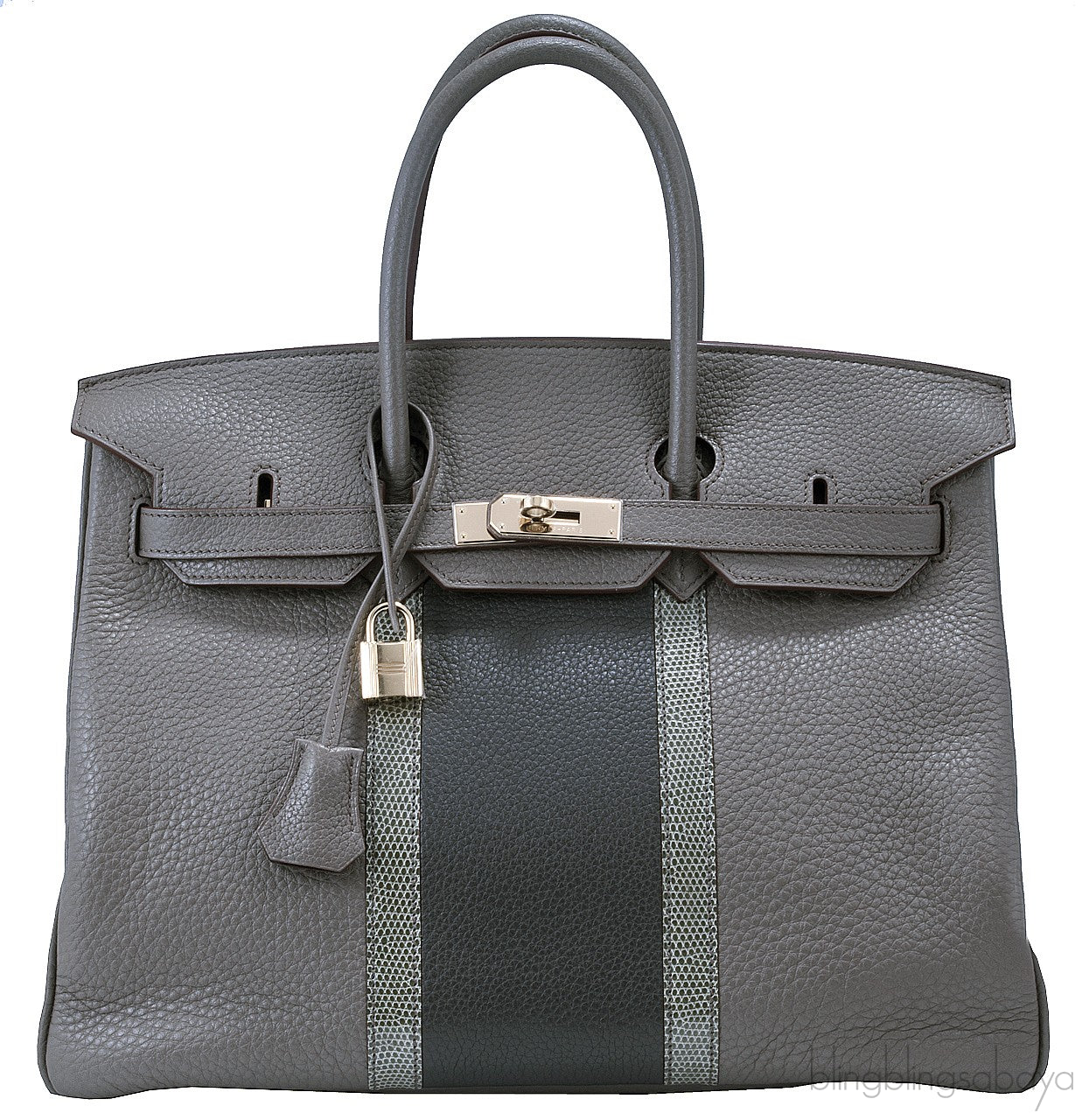 Birkin 35 Club Tri-Color Etain