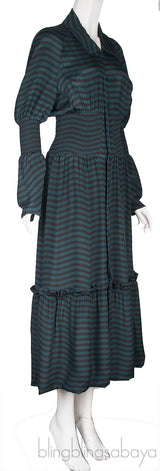 Stripes Midi Dress