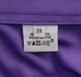 Hermes Purple Stretch Maxi Skirt