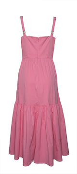 House of CB French Pink Sleeveless Midi Sundress M