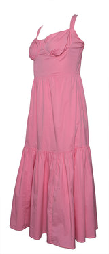 House of CB French Pink Sleeveless Midi Sundress M