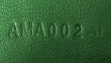 Jige Crocodile Emerald Green Patent