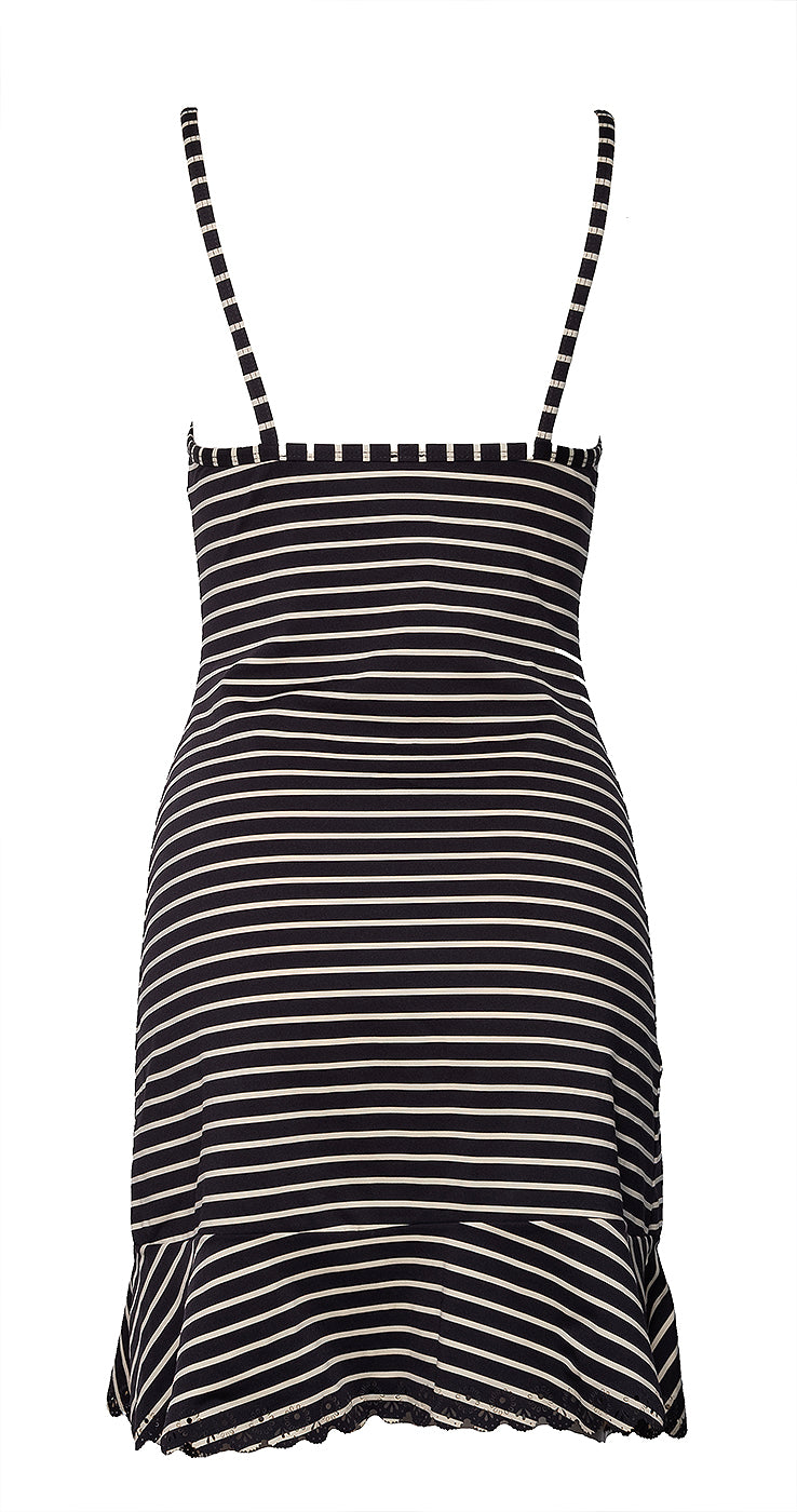 John Galliano Vintage Stripe Mini Dress
