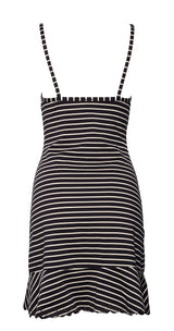 John Galliano Vintage Stripe Mini Dress