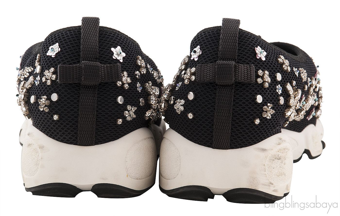 Black Dior Fushion Sneakers
