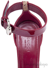 Red \"Santander\" Cork Wedge
