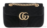 Black Marmont Velvet Mini Bag