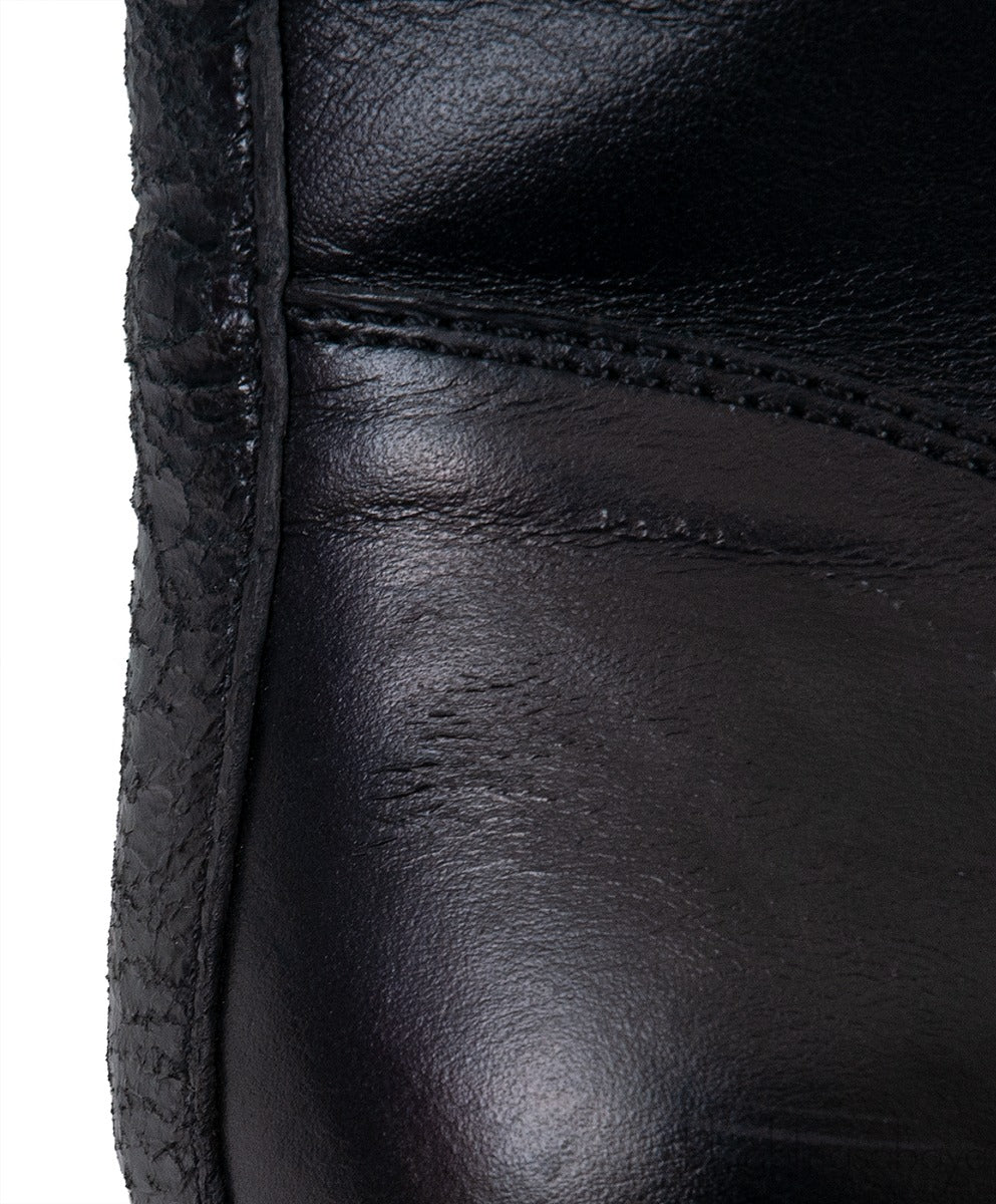 Black Berenice Combat Boots