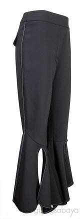 Black Wide Leg High Waisted Pants