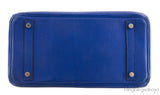 Birkin 30 Blue Electric PHW