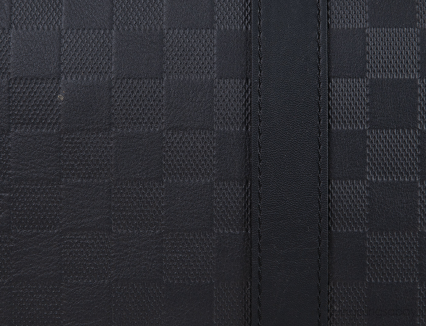 Louis Vuitton Black Damier Infini Leather Keepall Bandouliere 55 Bag