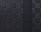 Louis Vuitton Black Damier Infini Leather Keepall Bandouliere 55 Bag