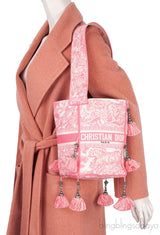 Pink Dior D-Bucket Bag