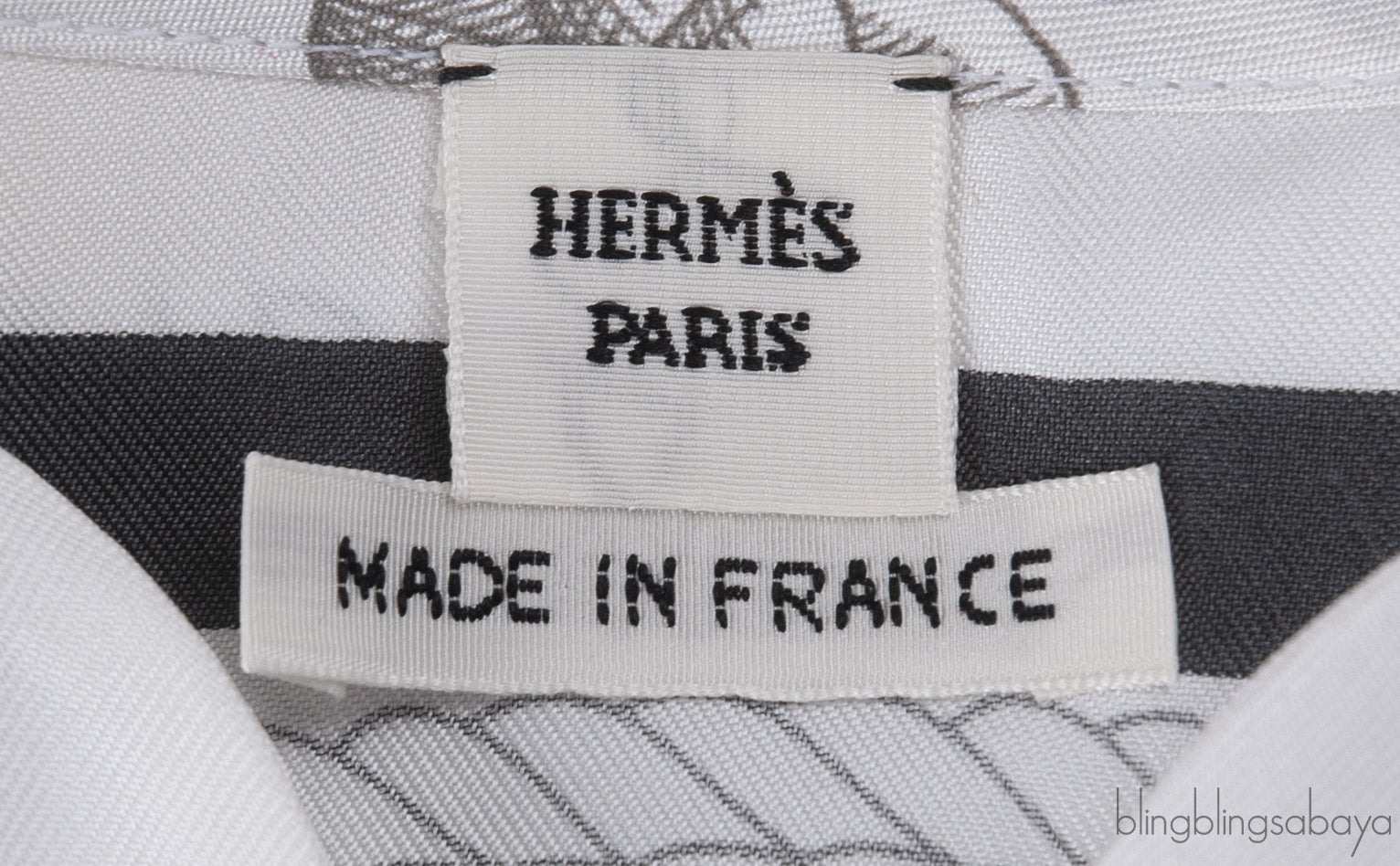 Hermes Palefroi Remix Printed Silk Caftan