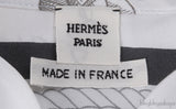 Hermes Palefroi Remix Printed Silk Caftan