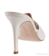 White Alise Leather Sandals