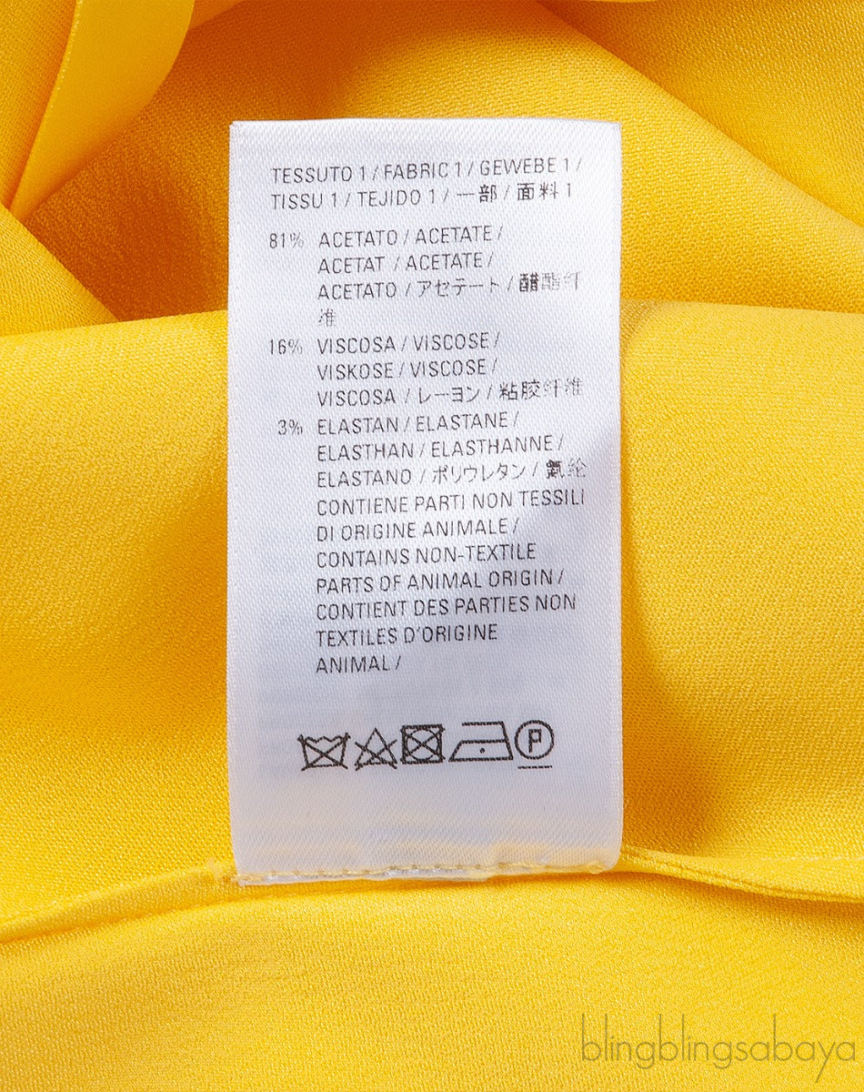 Plain Yellow Long Sleeve Shirt