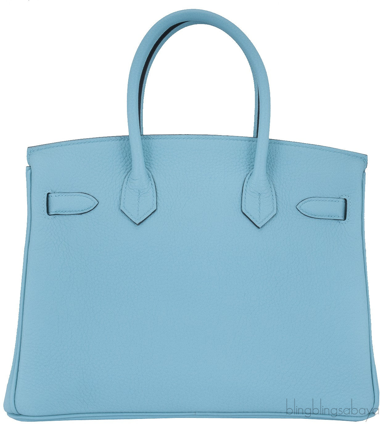 Birkin 30 Bleu Atol Togo PHW